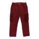 Pantalone Lungo Con Tasconi Bordeaux  Amian