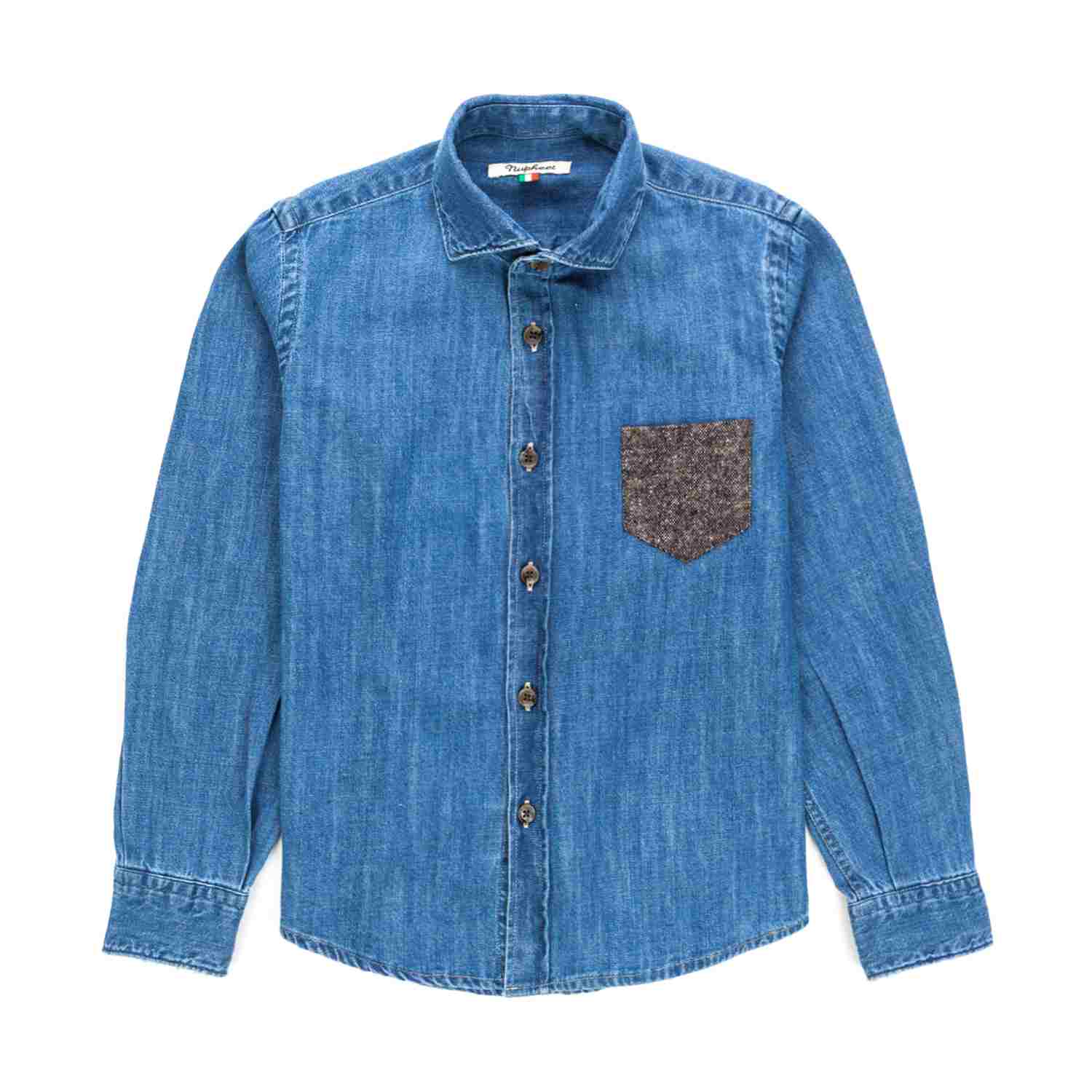 Light Blue/Marrone Multi