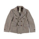 Giacca 2 bottoni in gabardine pied de poule – Liscia