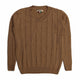 Pullover in tricot misto lana - Quaglia